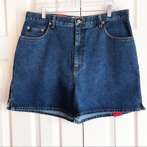 NWT Generra Medium Wash Denim High Waist Jean Shorts 16
